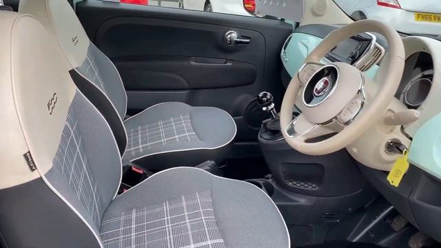 15 65 Fiat 500 1.2 8V Lounge Hatchback 3dr Petrol Manual (s/s) (69 bhp) 15,500 Miles!! Smooth Mint смотреть онлайн