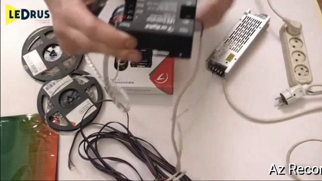 Простой способ подключения RGB ленты. смотреть онлайн