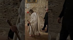 Паломник Джеймс, знаменитость Иерусалима, 16 лет босиком в любую погоду, взгляд полный любви и добр