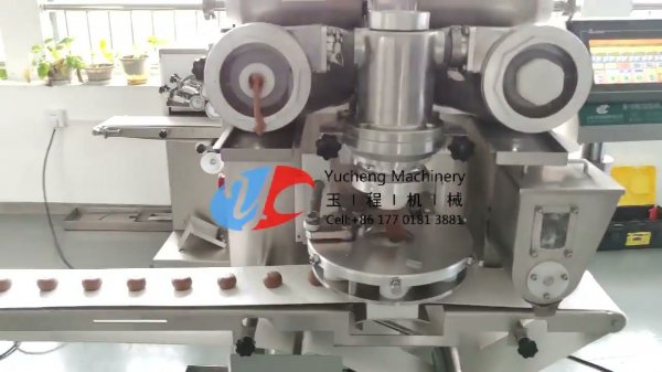 Automatic Encrusting Machine Chocolate Chip Cookies Making Machine