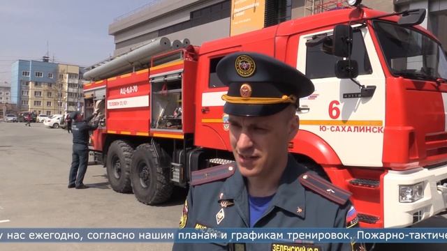 25.04.2022 Пожарные учения в «Столице» принесли спасателям оценку «хорошо» смотреть онлайн