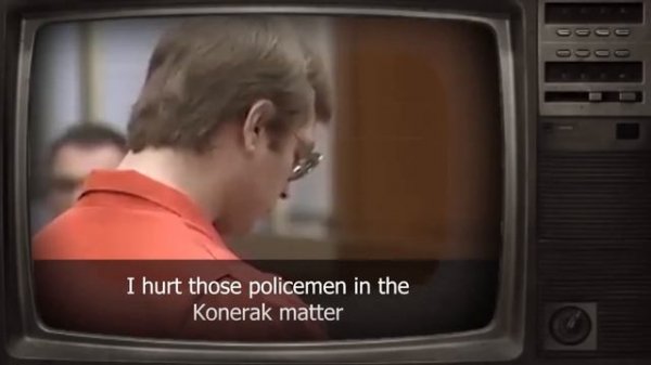 Джеффри Дамер реагирует на пожизненный приговор!