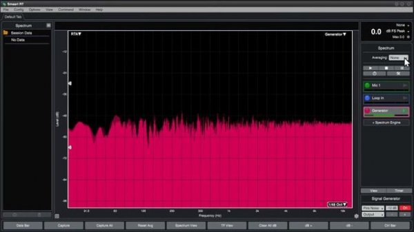 Smaart v9 Operation - Spectrum Engine Configuration