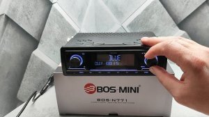 Однодиновая магнитола Бос Мини - N771