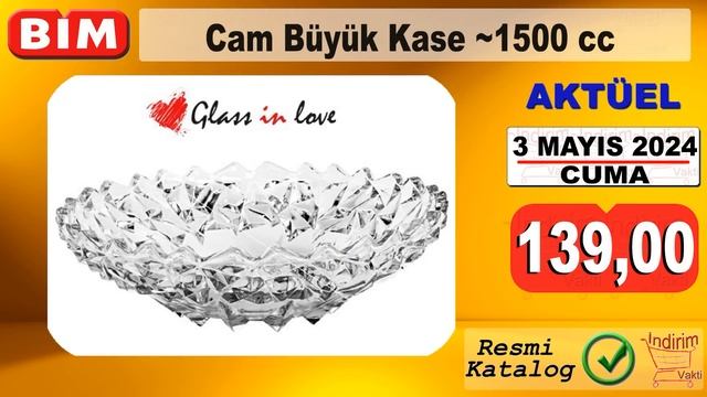 BİM 3 MAYIS 2024 | BİM ANNELER GÜNÜ ÖZEL AKTÜEL ÜRÜNLERİ | BİM CAM ÜRÜNLER EV GEREÇLERİ | BİM AKTÜE смотреть онлайн