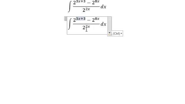 Calculus Help: Integral of (8^(1+x)-4^4x)/2^2x dx - Integration by divsion смотреть онлайн