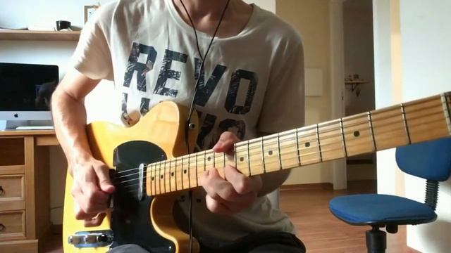 Telecaster Tone Knob Rolled Back = Fatter Tone_ _ Bluesy Solo смотреть онлайн