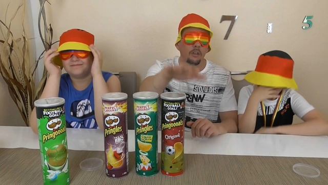 PRINGLES CHALLENGE Чипсы Челлендж Угадываем Вкус Принглс Закрытыми Глазами смотреть онлайн