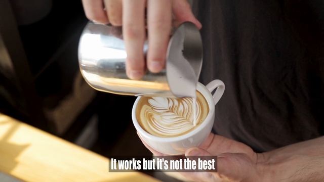 How to Know the Best Time to start you Latte Art pattern - Too early vs Too late смотреть онлайн