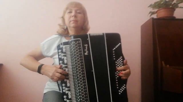 Юрий Рычков  Светлана Карпова   На исходе лета  Исполняет Светлана Карпова (баян)