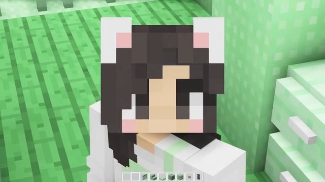 💚Minecraft But I Can Only Build With GREEN! смотреть онлайн