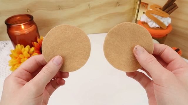 DIY Pumpkin Spice Latte Plush 🍁 Easy/Cute Felt Food Craft for Fall, Autumn, Halloween, Thanksgiving смотреть онлайн