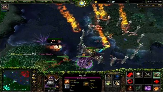 เกมส์ในตำนาน DotA Pit lord Ep.1 смотреть онлайн