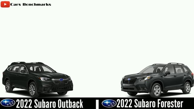 Subaru Outback vs Subaru Forester | 2022 car comparison side by side смотреть онлайн