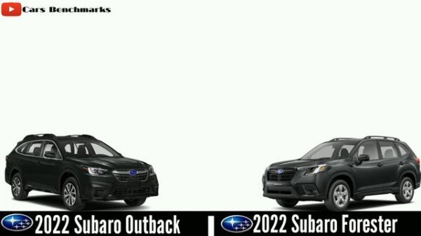 Subaru Outback vs Subaru Forester | 2022 car comparison side by side