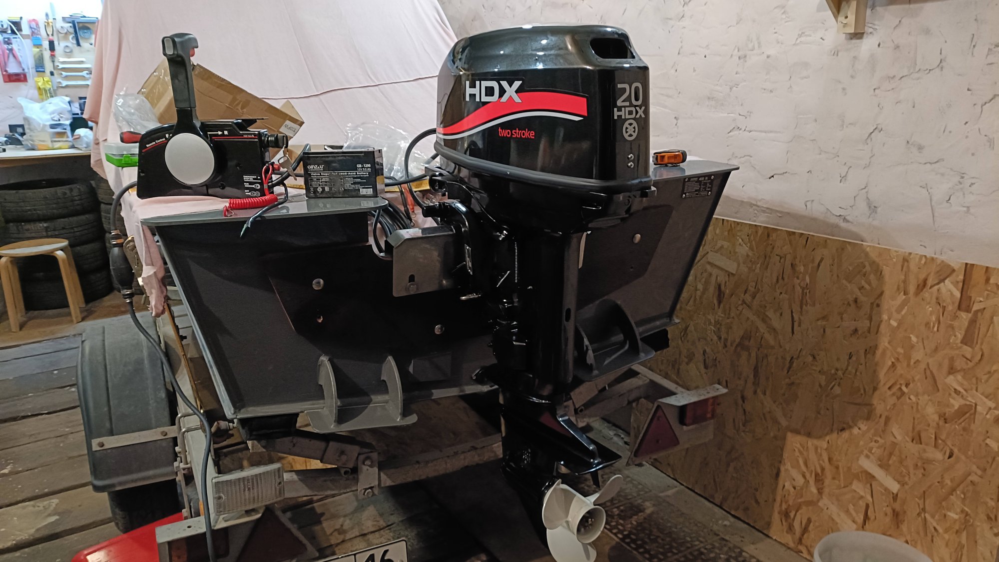 HDX T 20 FWS Новый мотор