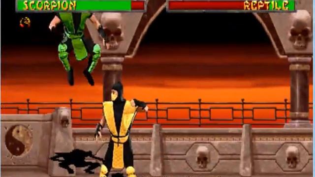 mortal kombat 2 scorpion vs reptile ( BUG ) смотреть онлайн