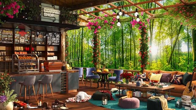 Soft Jazz Instrumental Music & Cozy Coffee Shop Ambience To Working, Studying, Relaxing