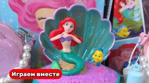Играем в игрушки из Мультиков ! Русалочка ! Ариель ! Видео для детей