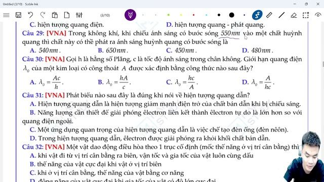 Vật Lý 12 - Cày 100 câu lý thuyết 7 Chương - Số 22 смотреть онлайн