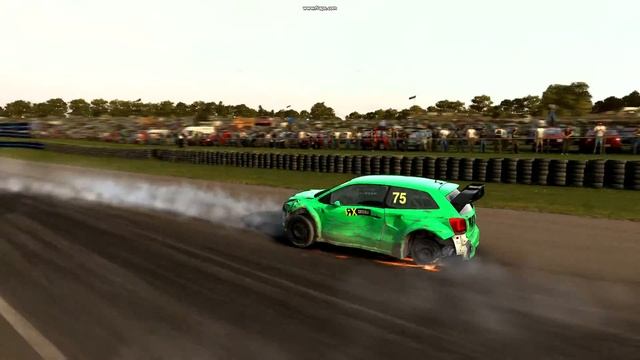 Dirt Rally Volkswagen Polo Rallycross Safe смотреть онлайн