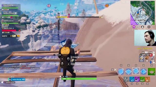 ОХОТНИК ЗА ГОЛОВАМИ 11 KILLS STREAM MOMENTS-ФОРТОЧКА-FORTNITE-1080[HD] смотреть онлайн