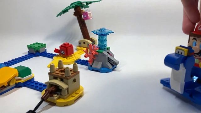 LEGO Super Mario: Dorrie's Beachfront Review! смотреть онлайн