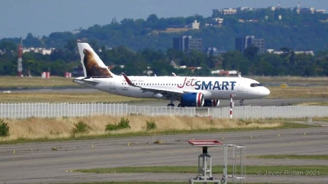 Airbus A320 Neo JetSmart 10425 (CC-AWR) F-WWDU NEW! смотреть онлайн