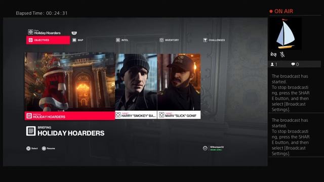 Hitman 2 Christmas Addition PS4 смотреть онлайн