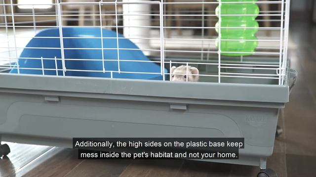 Kaytee's Solid Floor Ferret Habitat смотреть онлайн