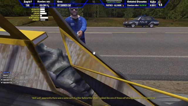 🥖Pomoc w zbieraniu BELEK cz.2 - HAYBALES DELIVERY JOB | #mysummercar #stream 🔴 смотреть онлайн