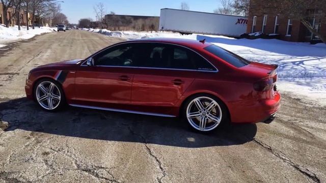 $70000 Exotic Dream Car Emazing Color Orange 2014 Audi S4 APR Super Charger смотреть онлайн