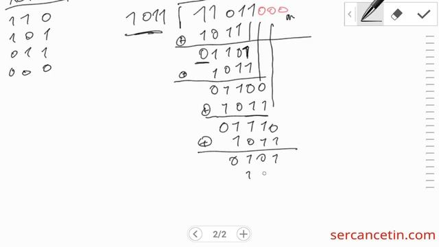 (CRC) Cyclic Redundancy Check Yöntemi (Ders: Veri İletişimi) смотреть онлайн