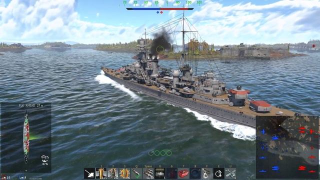 War Thunder: Grinding SMS Von Der Tann - Part 11 смотреть онлайн