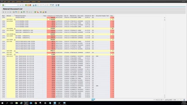 SAP - MB51 - Material Document List - How to Look Up Materials Spend on a Cost Center смотреть онлайн