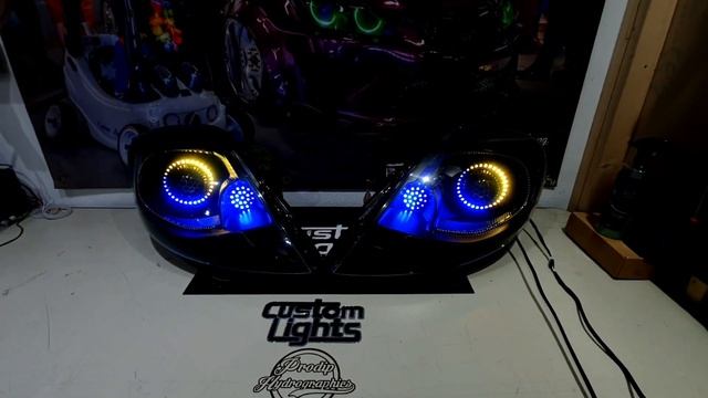 Vivaro colour shifting headlights retrofit смотреть онлайн