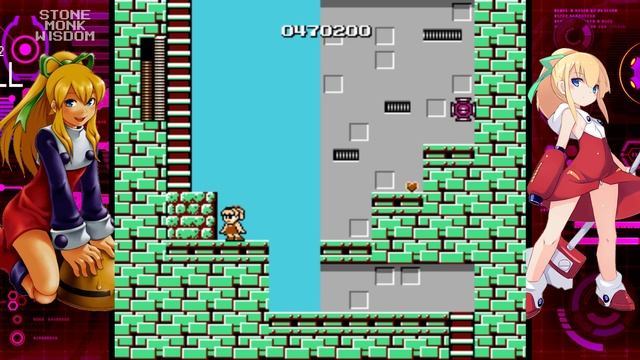 Roll-chan (NES) [Classic Outfit] (Mega Man 1) [Part 2] - Ice Man | Cut Man | Bomb Man смотреть онлайн