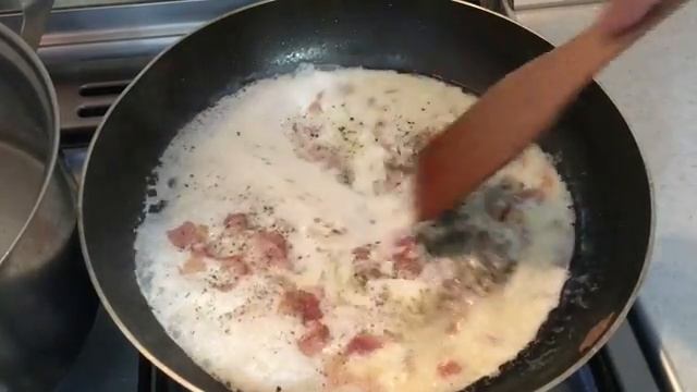Паста карбонара «Pasta alla carbonara» пошаговый рецепт смотреть онлайн