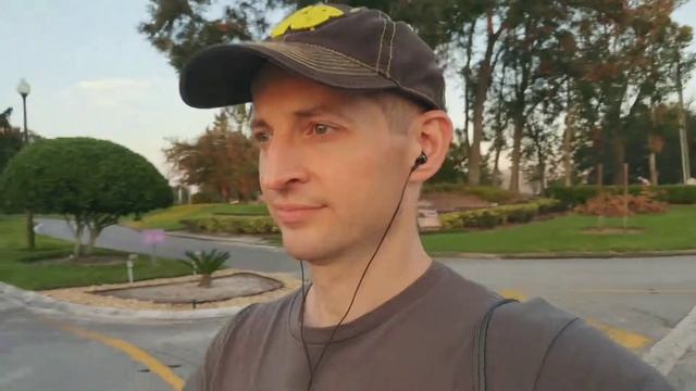 №232. 2017 September 20th, What A Nice Sunset. Закат солнца на прогулке, Флорида, США.