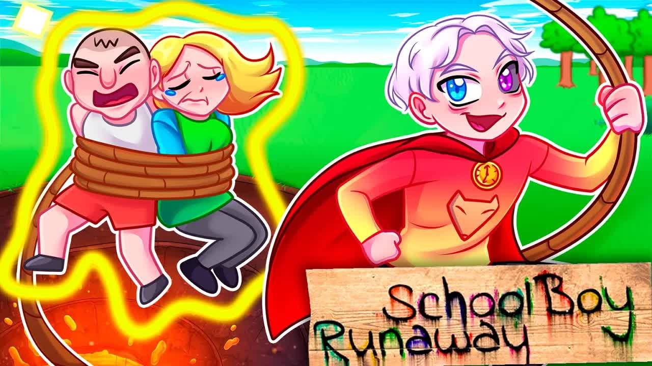 😨 Майнкрафт но Я ОСТАНОВИЛ ВРЕМЯ и СПАС ЗЛЫХ РОДИТЕЛЕЙ в SCHOOLBOY RUNAWAY! смотреть онлайн