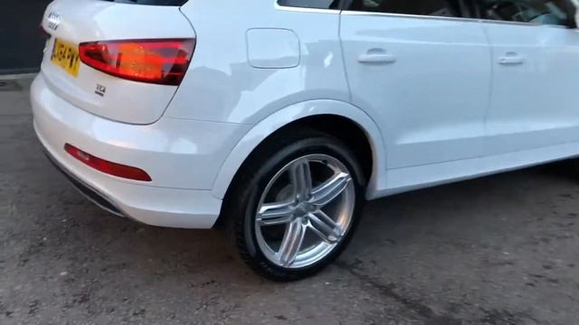 Audi q3 s line white 2014 for sale @ Auto 2000 смотреть онлайн