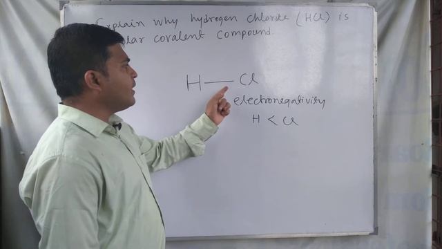 Explain why hydrogen chloride (HCl) is a polar covalent compound смотреть онлайн