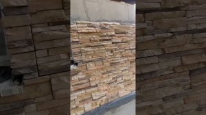 Облицовка дикий камень в СПб деревня Узигонты. Монтаж дикий камень своими руками.