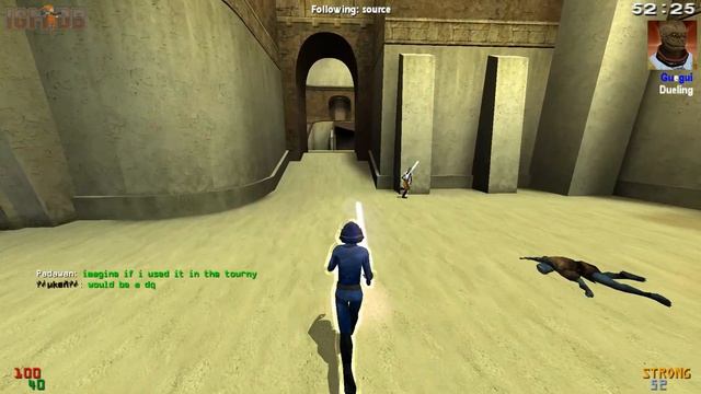 Jedi Knight: Jedi Academy: Source VS Guegui смотреть онлайн