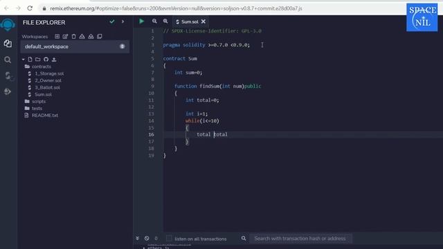 PART 8 - Solidity Tutorial | While Loop in Solidity | Smart Contract | Blockchain | Remix IDE смотреть онлайн