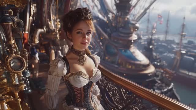 Девушки стимпанк