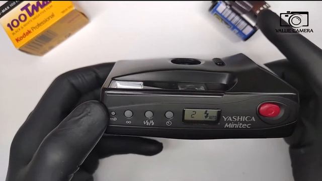 Yashica Minitec Af Kyocera 35mm Film Compact Camera Point And Shoot