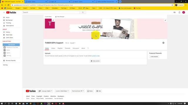 How to Customize a YouTube Chanel || YouTube Marketing Bangla Tutorial (Lesson- 02) || TUBER BiPU смотреть онлайн
