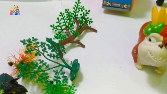 DINOSAURS TOYS FIGHTING COLLECTION FOR KIDS BY POCO TOYS TV смотреть онлайн