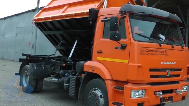 Самосвал с трехсторонней разгрузкой на шасси Камаз-43253 смотреть онлайн